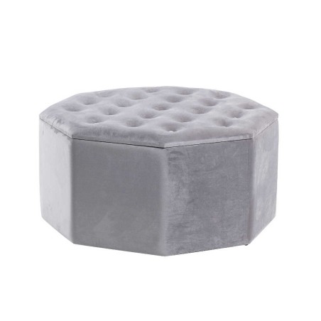 puff zapatero hexagonal velvet 80x80x42 cm 