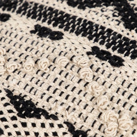 puff tejido a mano 40x40x40 cm