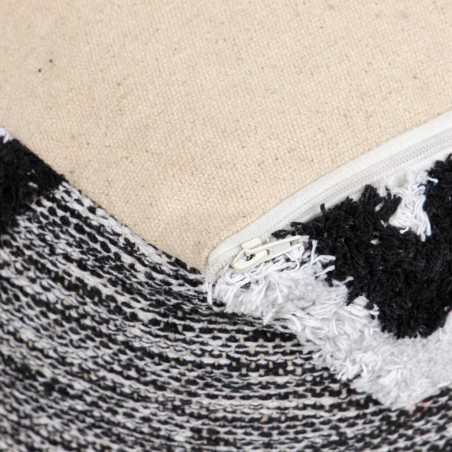 puff tejido a mano 40x40x40 cm