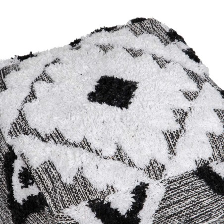 puff tejido a mano 40x40x40 cm