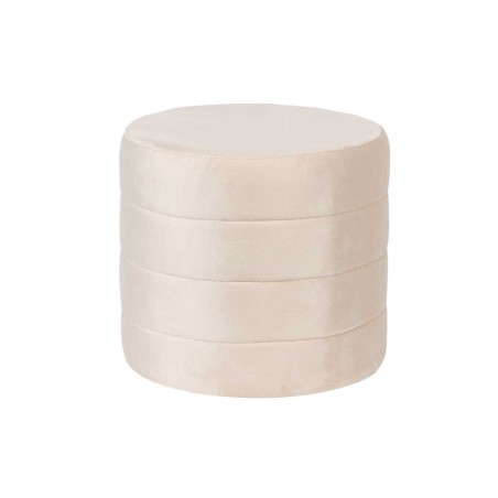 set 3 puffs velvet 80x80x45/60x60x40/40x40x35 cm