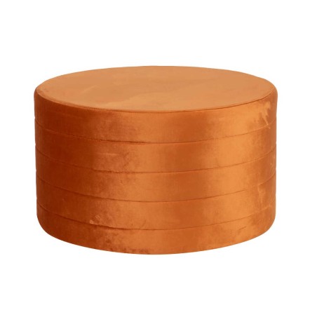 set 3 puffs velvet 80x80x45/60x60x40/40x40x35 cm