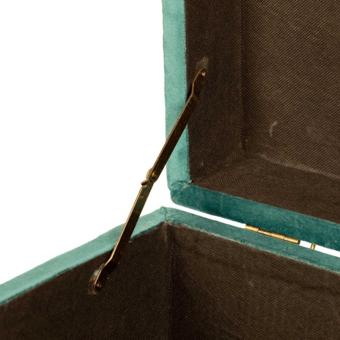 set 3 puffs velvet 80x40x44/36x36x34/36x36x34 cm