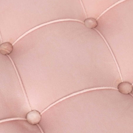 set 3 puffs velvet 80x80x43,5-60x60x39-40x40x34 cm