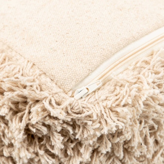 puff tejido a mano 40x40x40 cm