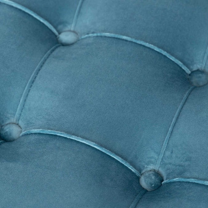 set 3 puffs velvet 80x80x43,5-60x60x39-40x40x34 cm