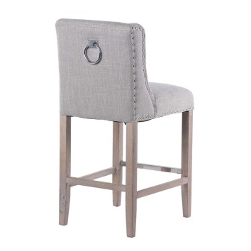 taburete cocina gris con tirador 48x53x104 cm 2