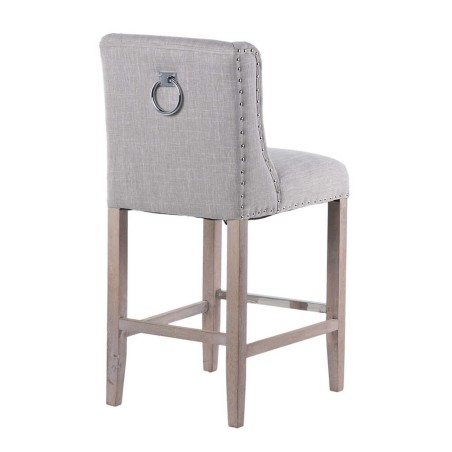 taburete cocina gris con tirador 48x53x104 cm