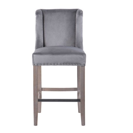 taburete cocina gris lila tirador 48x53x104cm