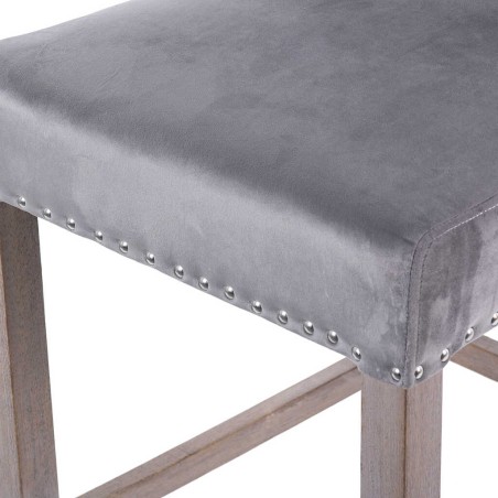 taburete cocina gris lila tirador 48x53x104cm