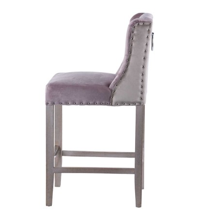 taburete cocina lila-gris c/tirador 48x53x104cm