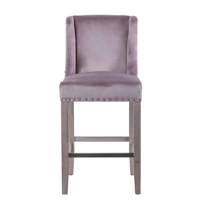 taburete cocina lila-gris c/tirador 48x53x104cm