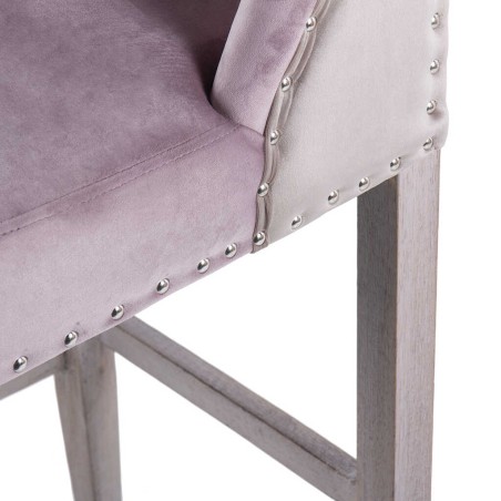 taburete cocina lila-gris c/tirador 48x53x104cm