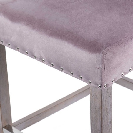 taburete cocina lila-gris c/tirador 48x53x104cm