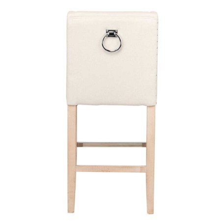 taburete cocina lino beige 47x52x102cm