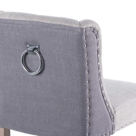 taburete cocina lino gris con tirador 48x53x104 cm