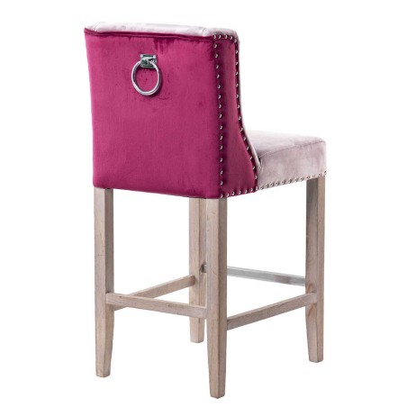 taburete cocina rosa-fucsia tirador 48x53x104 cm