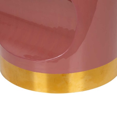 taburete metal granate 30x30x40 cm