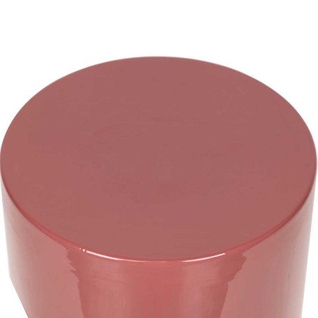 taburete metal granate 30x30x40 cm