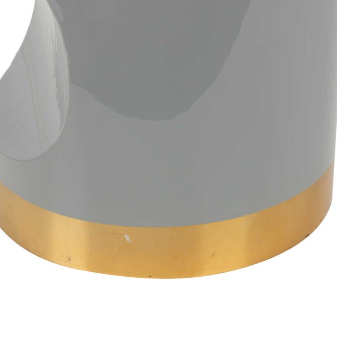 taburete metal green 30x30x40 cm