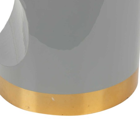 taburete metal green 30x30x40 cm