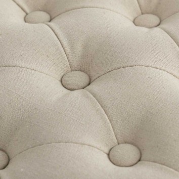 pie cama lino beige capit. patas mad. 110x36x48cm 2