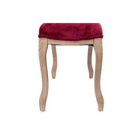 pie cama velvet capitone patas madera 110x36x47 cm