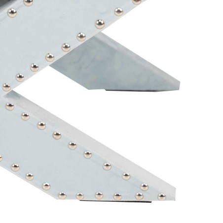 pie de cama azul claro 62x42x37 cm