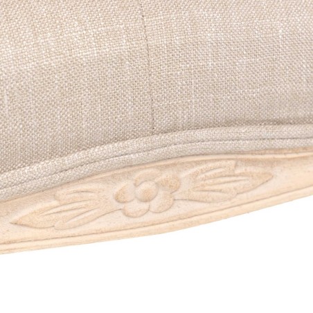 pie de cama madera/textil 110x36x48 cm