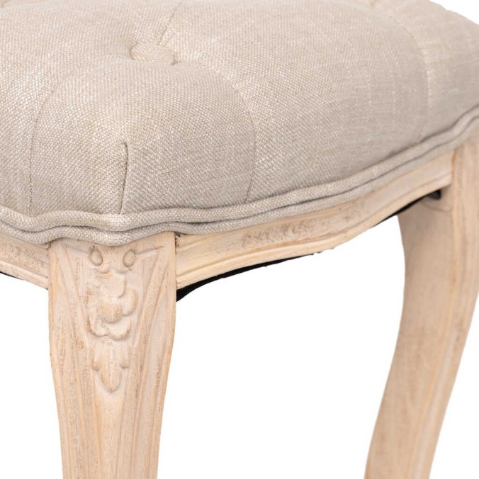 pie de cama madera/textil 110x36x48 cm