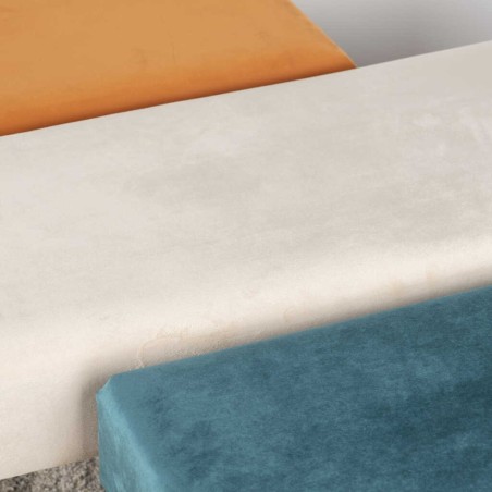 pie de cama velvet 100x40x44 cm