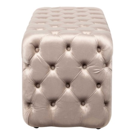 pie de cama velvet capitone 125x45x47 cm