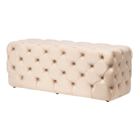 pie de cama velvet capitone 125x45x47 cm