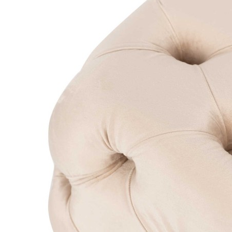 pie de cama velvet capitone 125x45x47 cm
