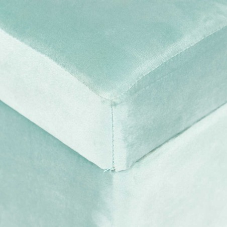 pie de cama velvet con patas metal 100x40x44 cm