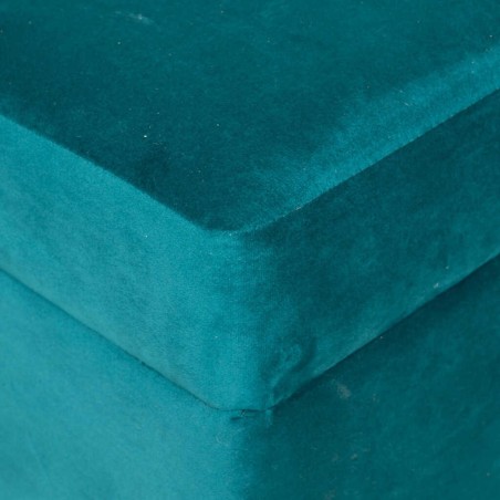 pie de cama velvet con patas metal 100x40x44 cm