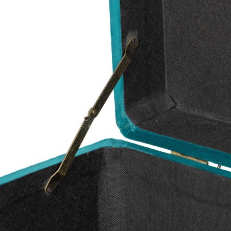 pie de cama velvet con patas metal 100x40x44 cm