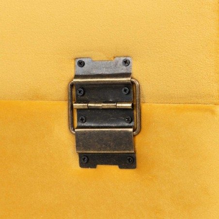 pie de cama velvet con patas metal 100x40x44 cm