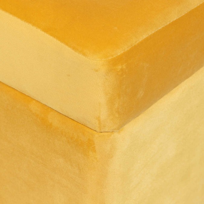 pie de cama velvet con patas metal 100x40x44 cm