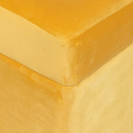 pie de cama velvet con patas metal 100x40x44 cm