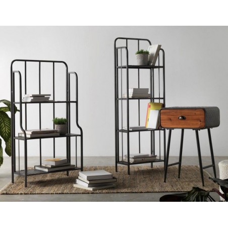 Estanteria industrial 64x121cm en hierro