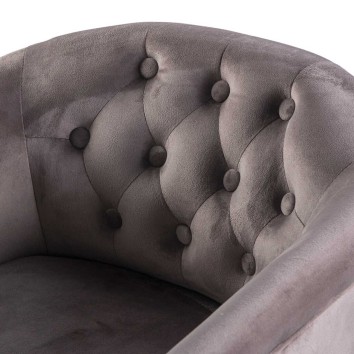 butaca velvet capitone patas madera 61x61x71 cm 2