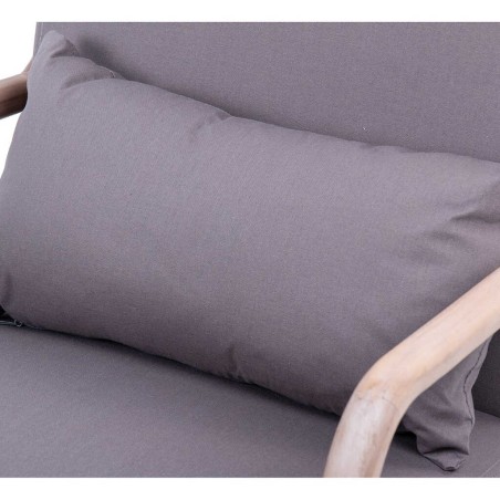 butaca madera roble lino marron 66x85x74 cm