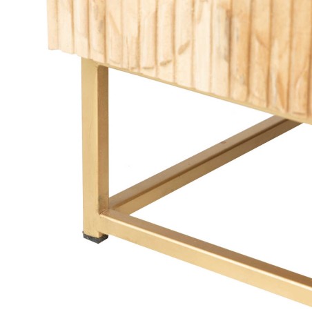 aparador madera mango-metal 150x40x85 cm