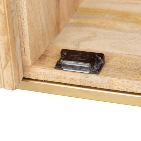 aparador madera mango-metal 150x40x85 cm