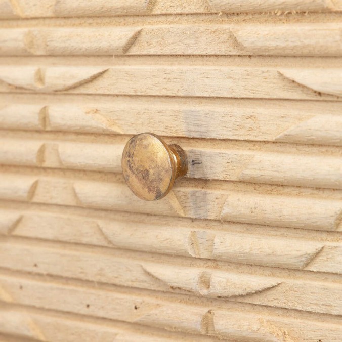 comoda madera mango-metal 100x40x76 cm comoda madera mango-metal 100x40x76 cm