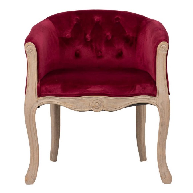 butaca velvet capitone patas madera 61x61x71 cm butaca velvet capitone patas madera 61x61x71 cm