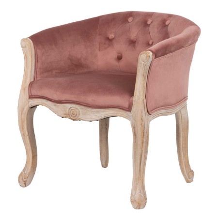 butaca velvet capitone patas madera 61x61x71 cm