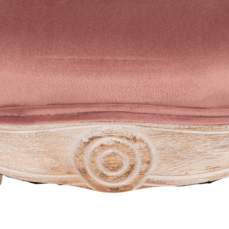 butaca velvet capitone patas madera 61x61x71 cm