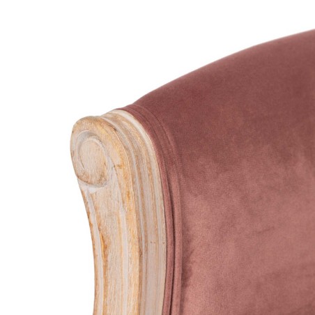 butaca velvet capitone patas madera 61x61x71 cm